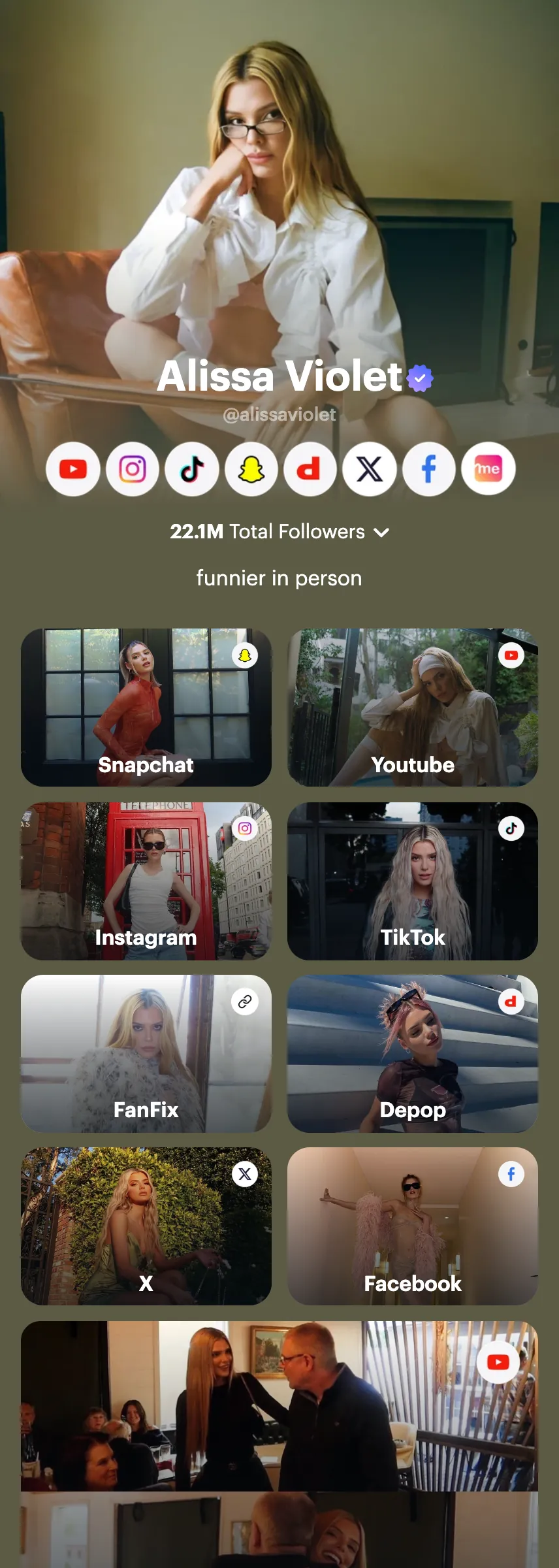 Profile screenshot (mirrored)