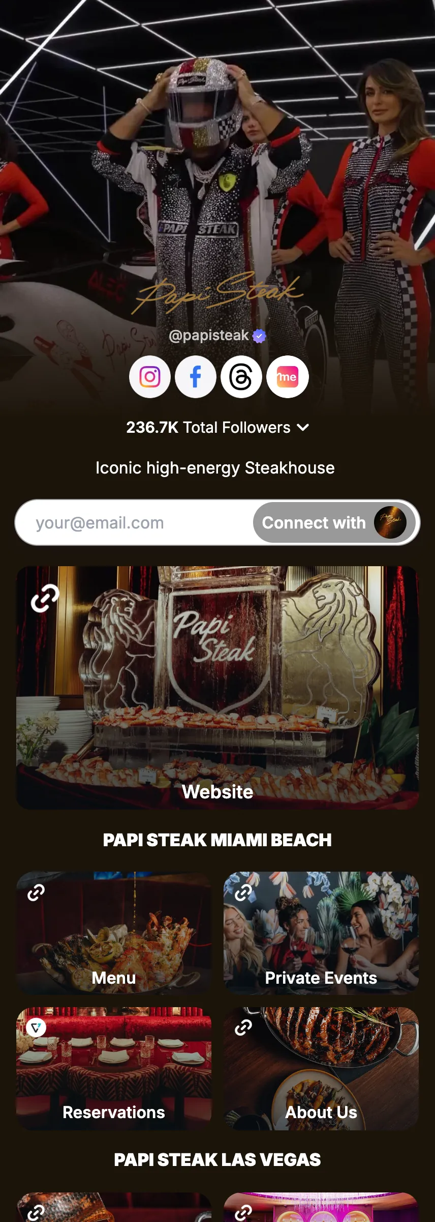 Profile screenshot (mirrored)