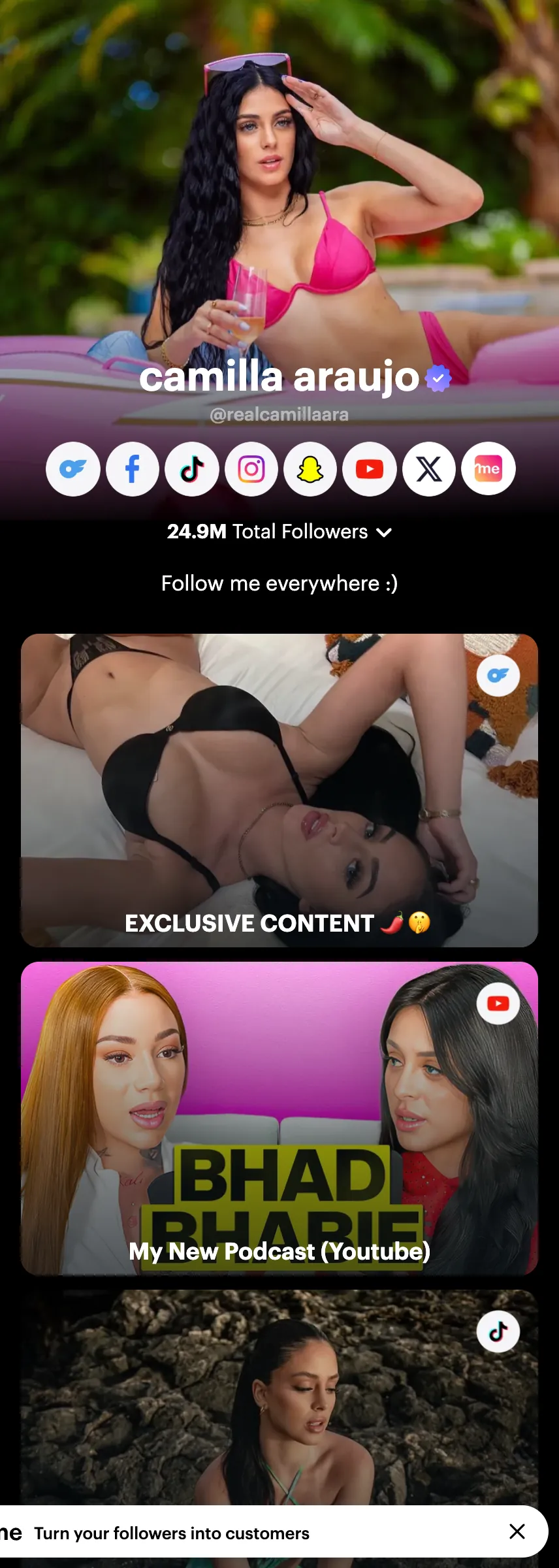 Profile screenshot (mirrored)